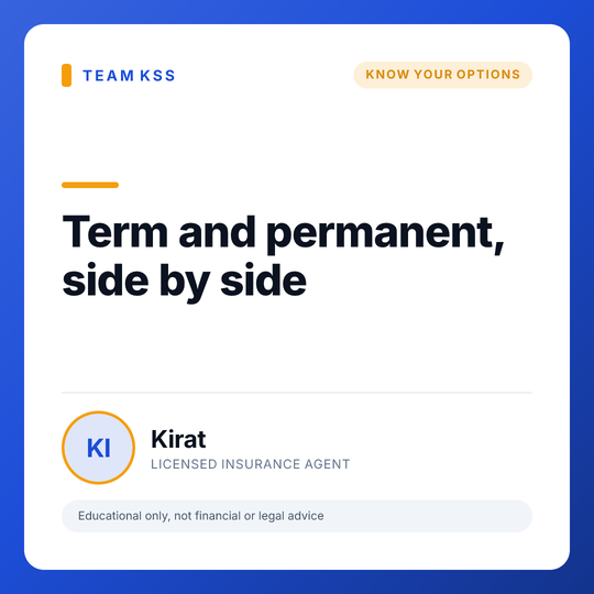 Term and permanent, side by side – Kirat